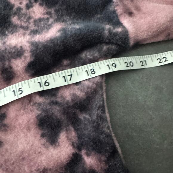 Vintage Y2K Abercrombie Kids Tie Dye Fleece Sweatshirt & Short Sleep Set 11/12 - Picture 6 of 8